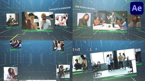 Videohive Corporate 3D Slideshow for After Effects 47548000