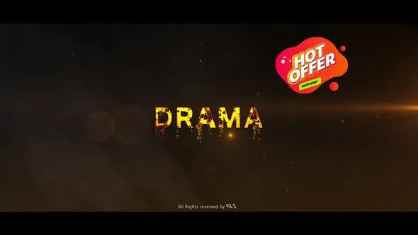 Videohive Epic Drama Trailer 39705270