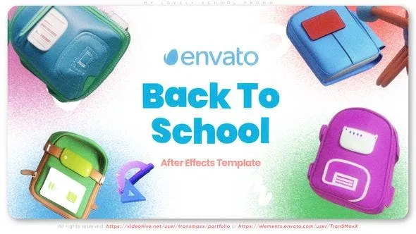 Videohive My Lovely School Promo 47383390