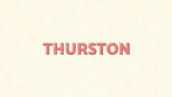 Videohive Thurston Typography 47548125