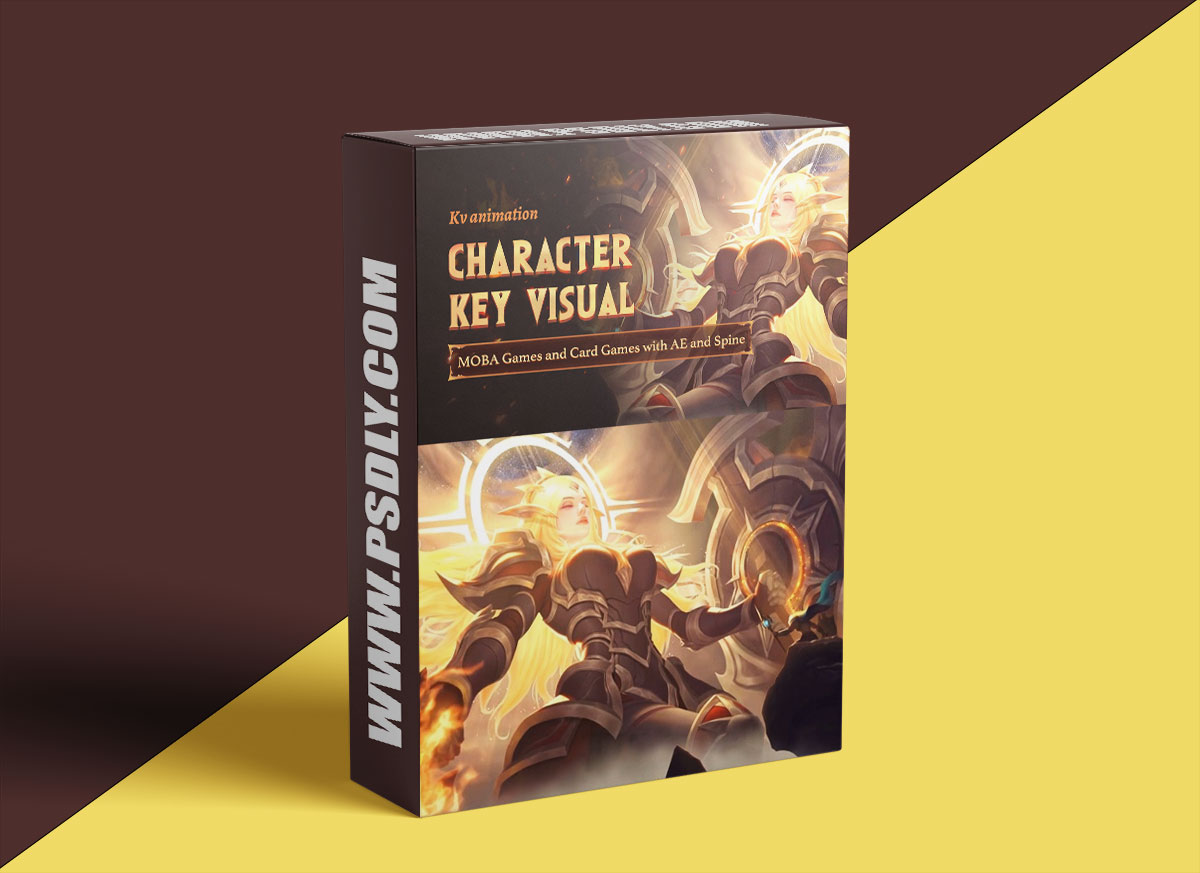 Wingfox – Character Key Visual of MOBA Games and Card Games with AE and Spine with Xiao Qi