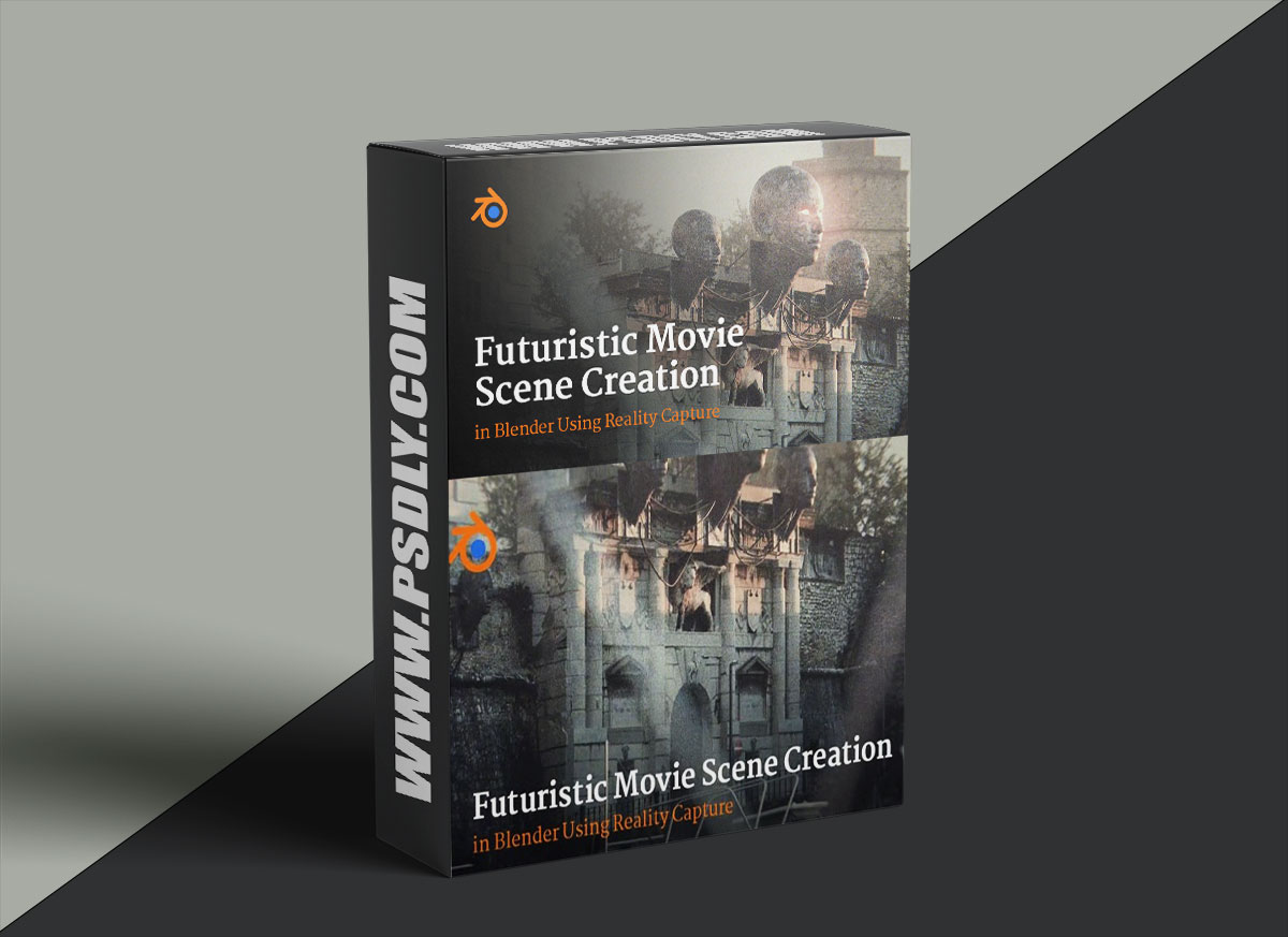 Wingfox – Futuristic Movie Scene Creation in Blender Using Reality Capture (2023) with Sime Bugarija