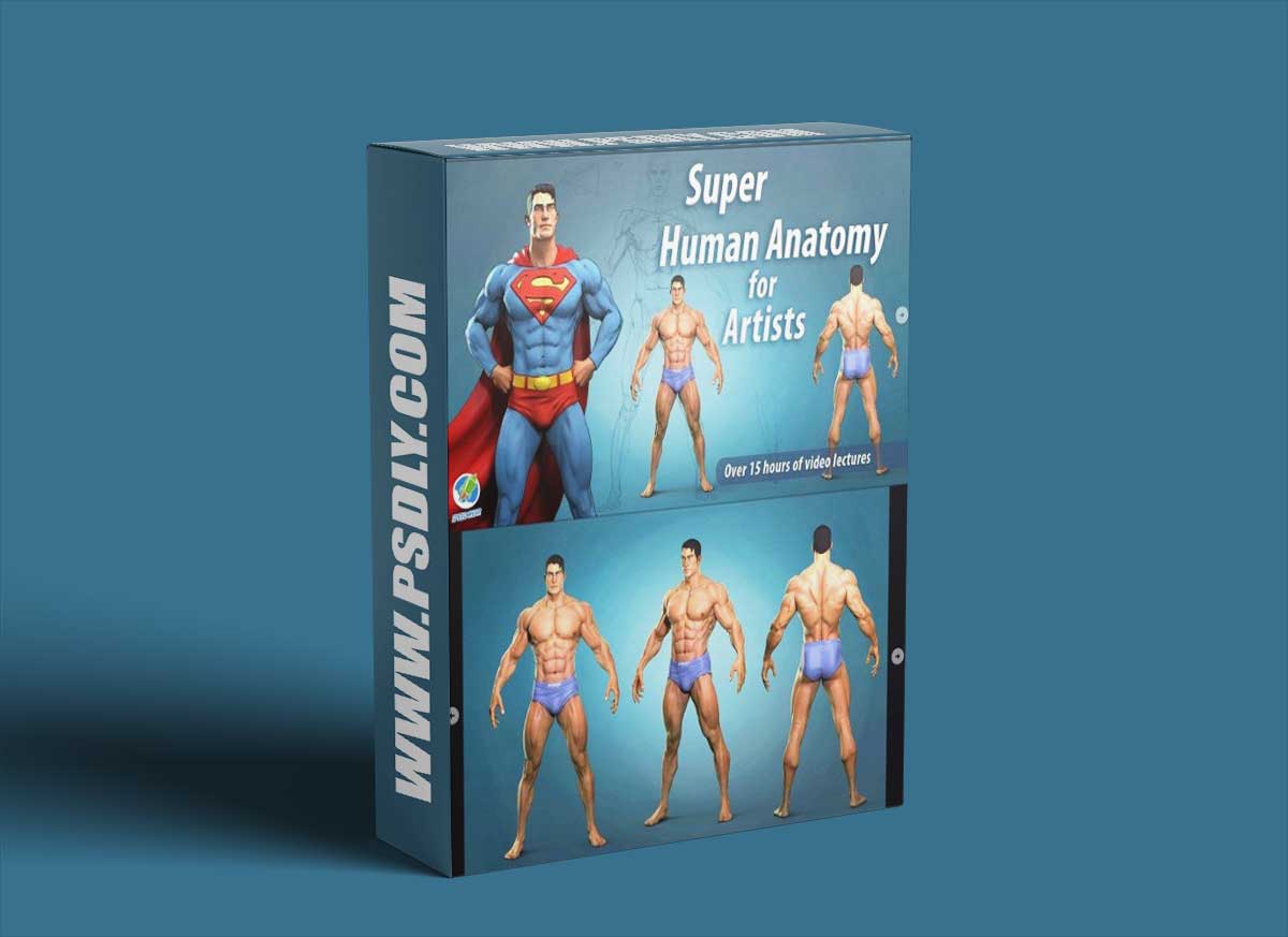 Artstation - Super Human Anatomy for artists course