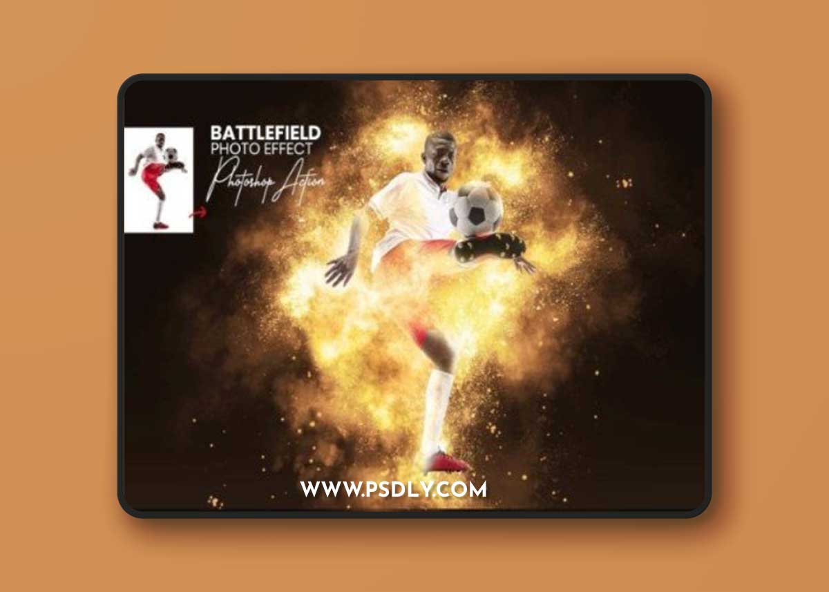 Battlefield Photoshop Actions