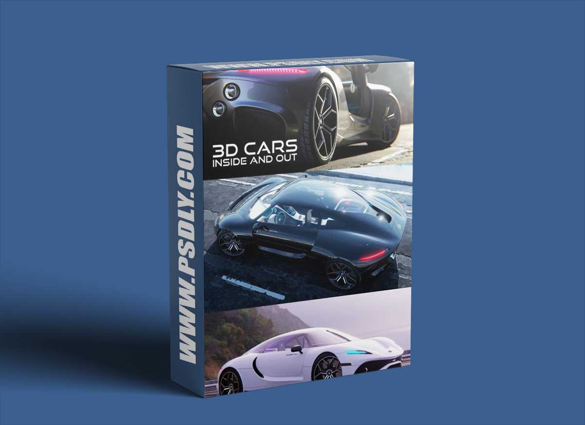 CGMasters - Blender - 3D Cars - Inside and Out