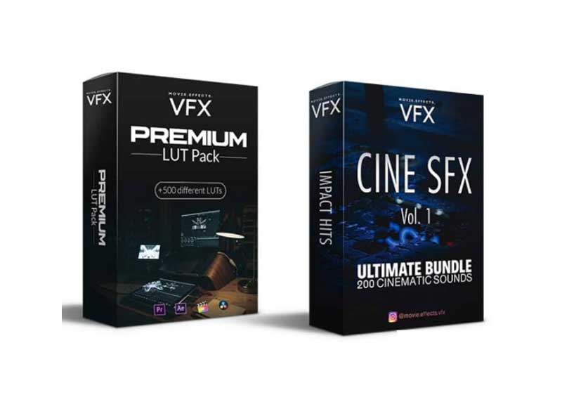 CINE SFX Vol. 1 & Premium LUTs Pack