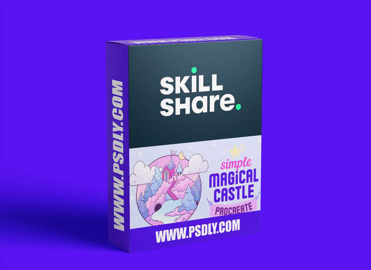 Castle Dreamscape: Drawing a Cute and Magical Castle Landscape in Procreate