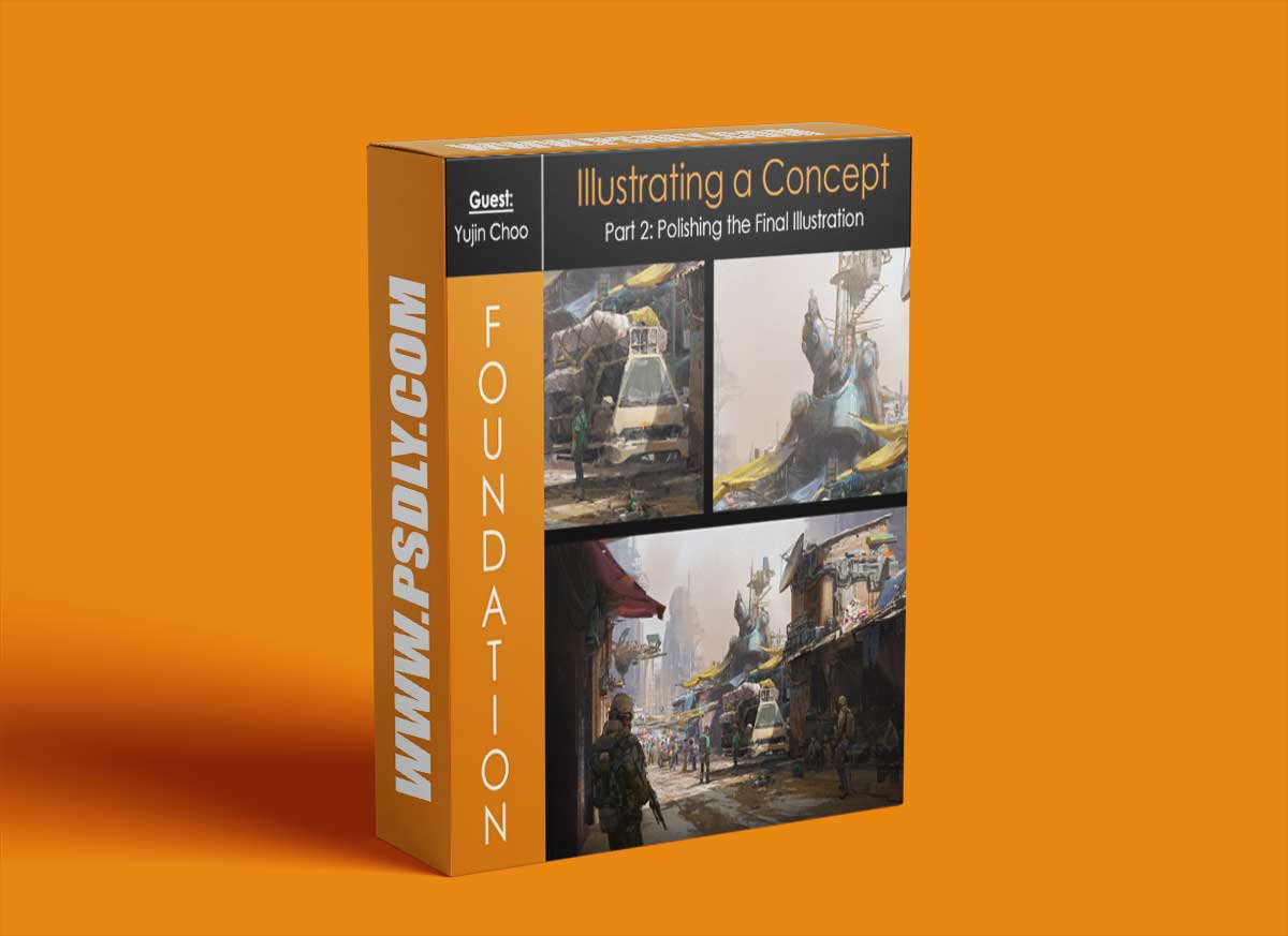 Foundation Patreon - Illustrating a Concept - Part 2: Polishing the Final Illustration w/ Yujin Choo