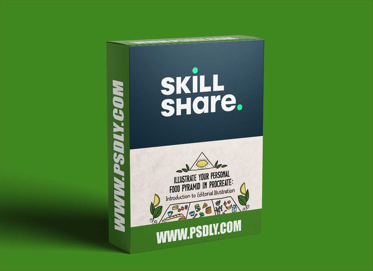 Illustrate Your Personal Food Pyramid in Procreate: Introduction to Editorial Illustration