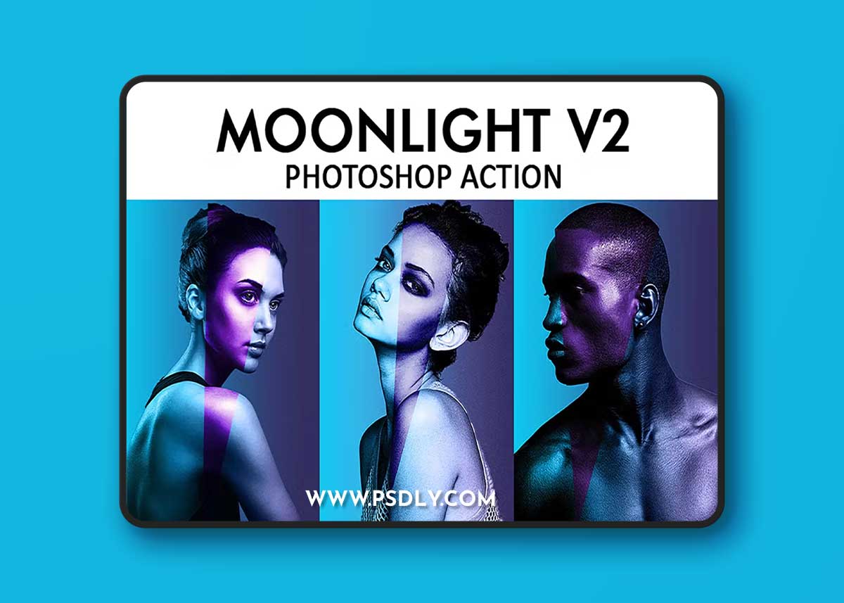 MoonLight Photoshop Action v2 JT2KP66