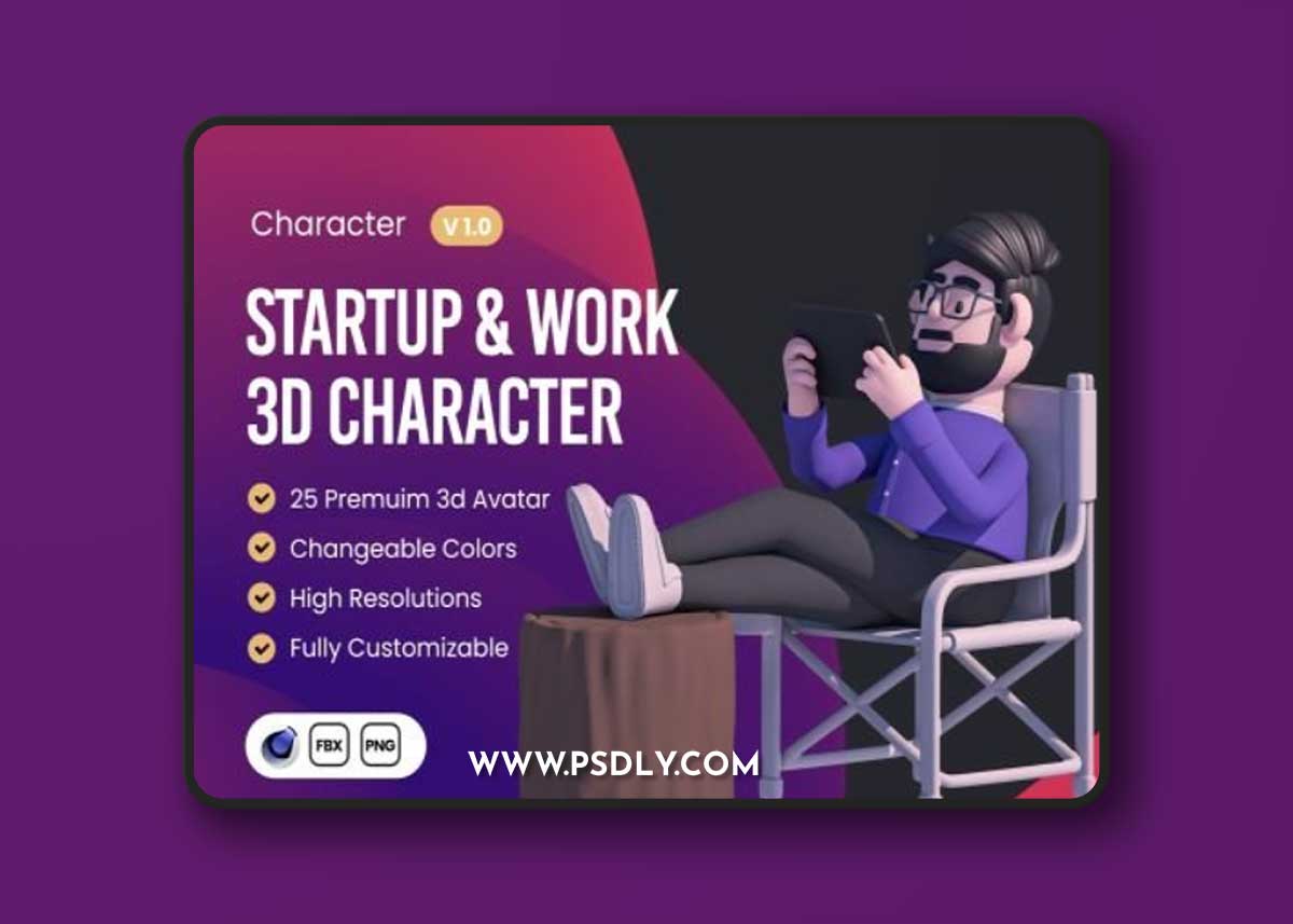 Moorgan 3d characters (v1.0) Ui8.net