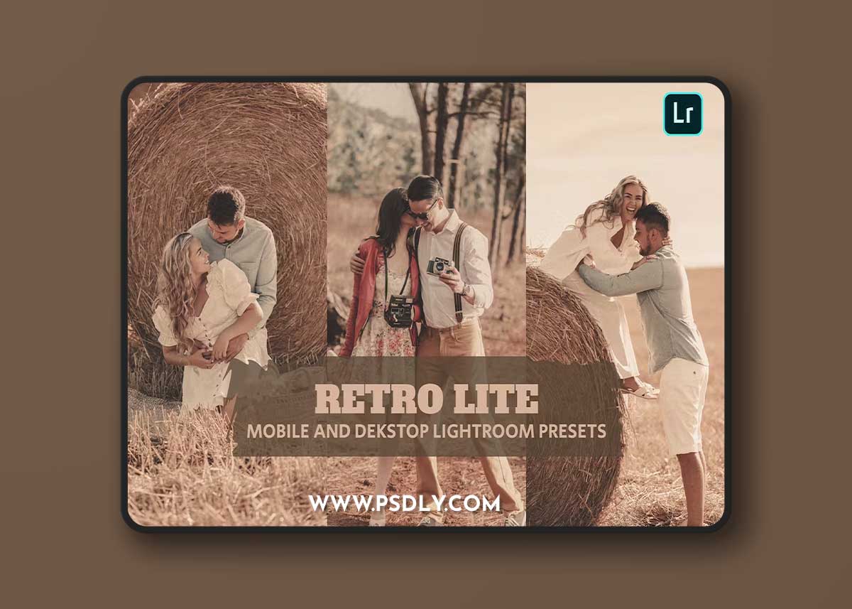 Retro Lite Lightroom Presets Dekstop and Mobile TNWK9GX