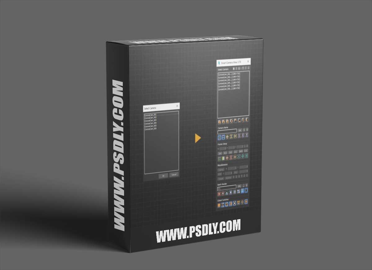Smart Camera View v3.77 upto 3dsMax 2024