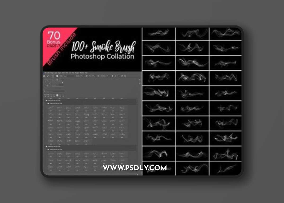 Smoke Photoshop Brush Collation