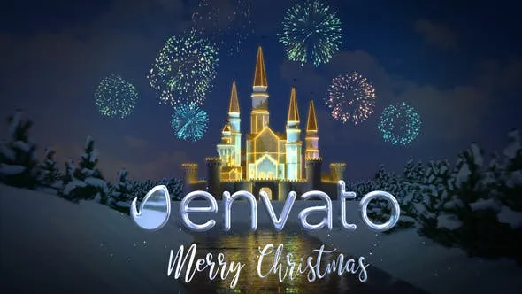 Videohive Christmas Castle 25255385
