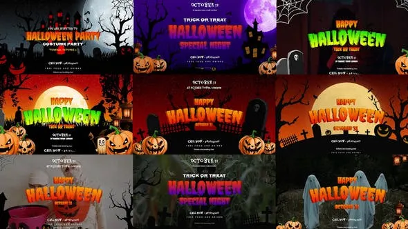 Videohive Halloween Treat or Trick 48254157