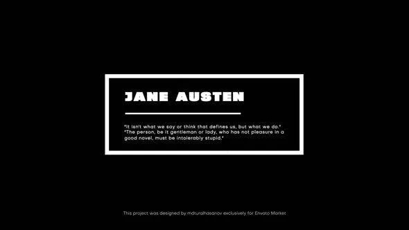 Videohive Minimal - Text Animation 47926869