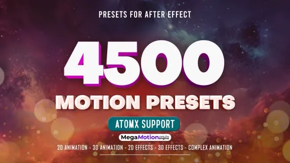 Videohive - Motion Presets - 47203094
