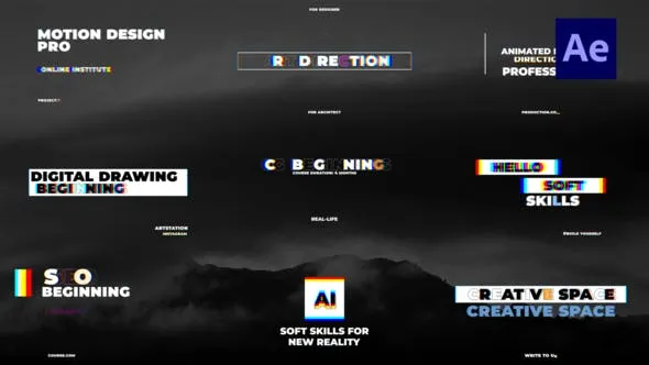 Videohive Rgb Rhythm Titles 48203436