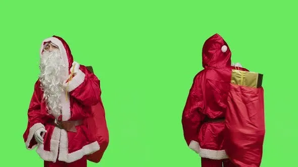 Videohive Santa Greeting 47449416