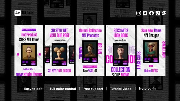 Videohive Token Instagram Stories 48253084