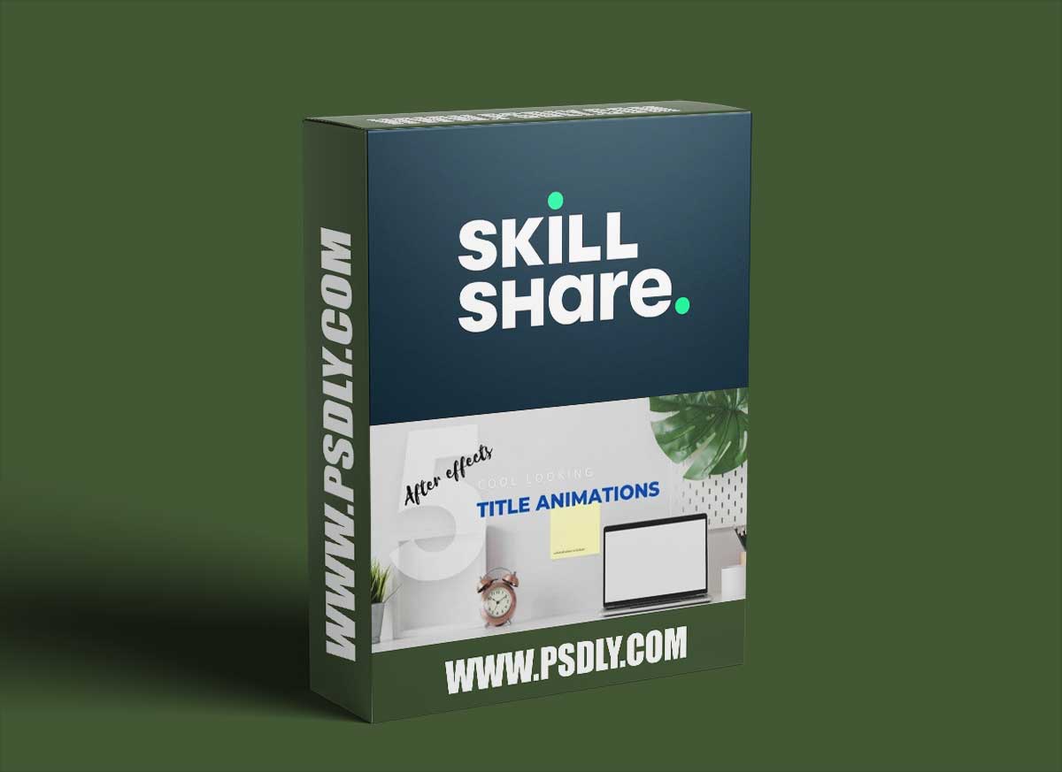 5 cool looking Title animations | After effects 2023