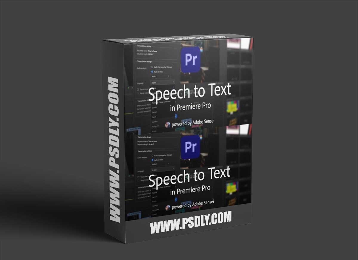 Adobe Speech to Text v12.0 for Premiere Pro 2024 WIN