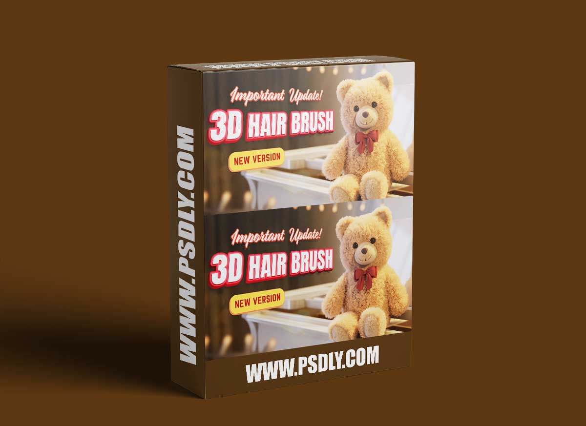 Blender Addon | 3D Hair Brush 4.4.1