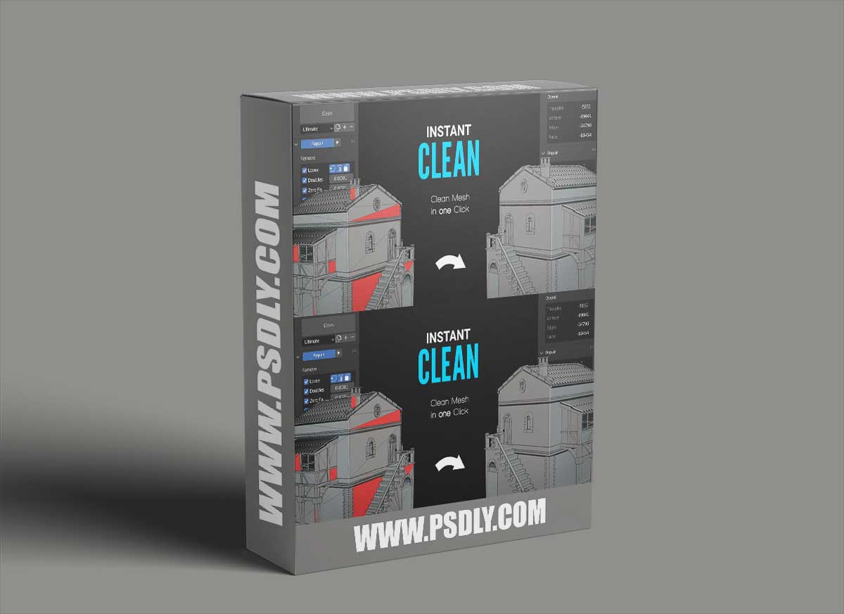 Blender - Instant Clean v2.0.3