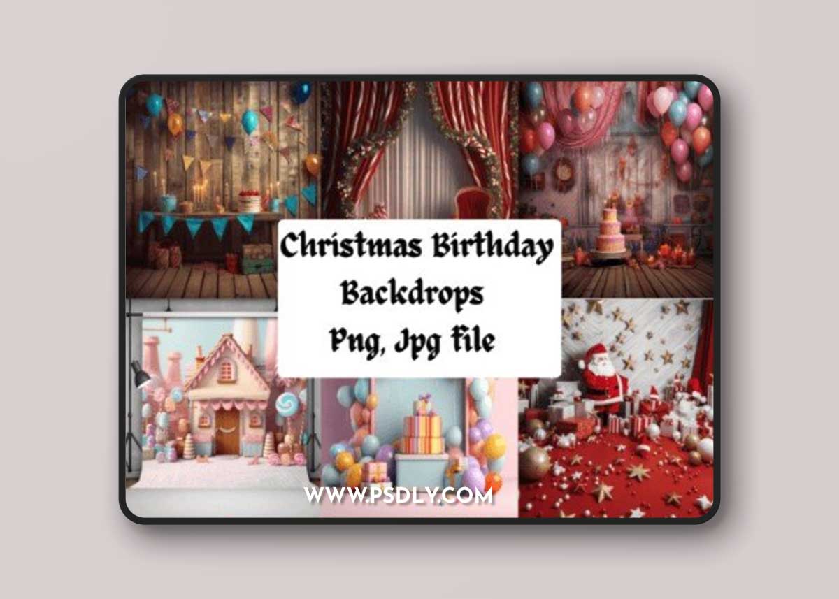 Christmas-Birthday-Backdrops