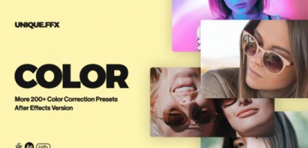 Color Correction More 200+ (After Effects Presets)