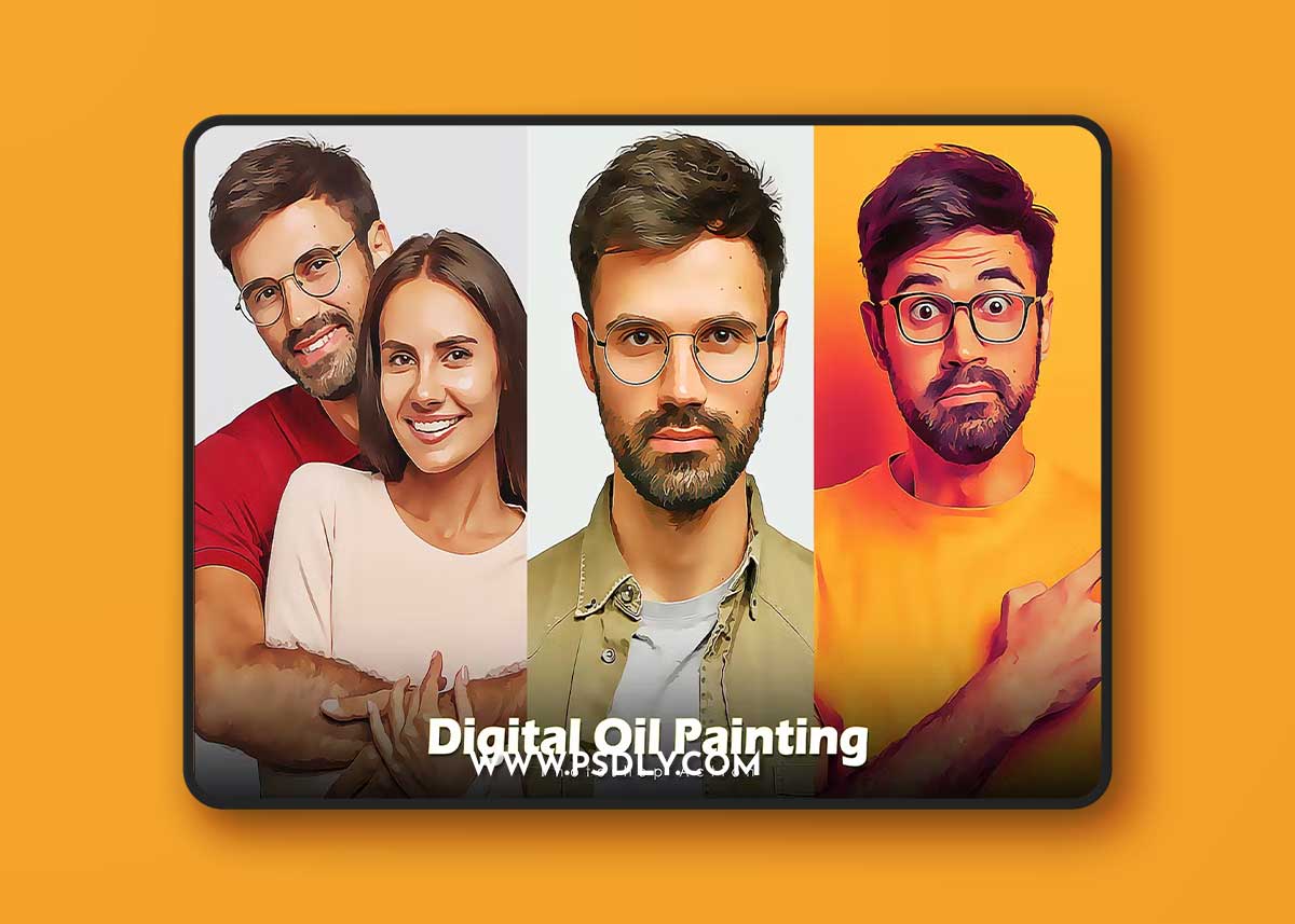 Digital Oil Painting KD3YZYH