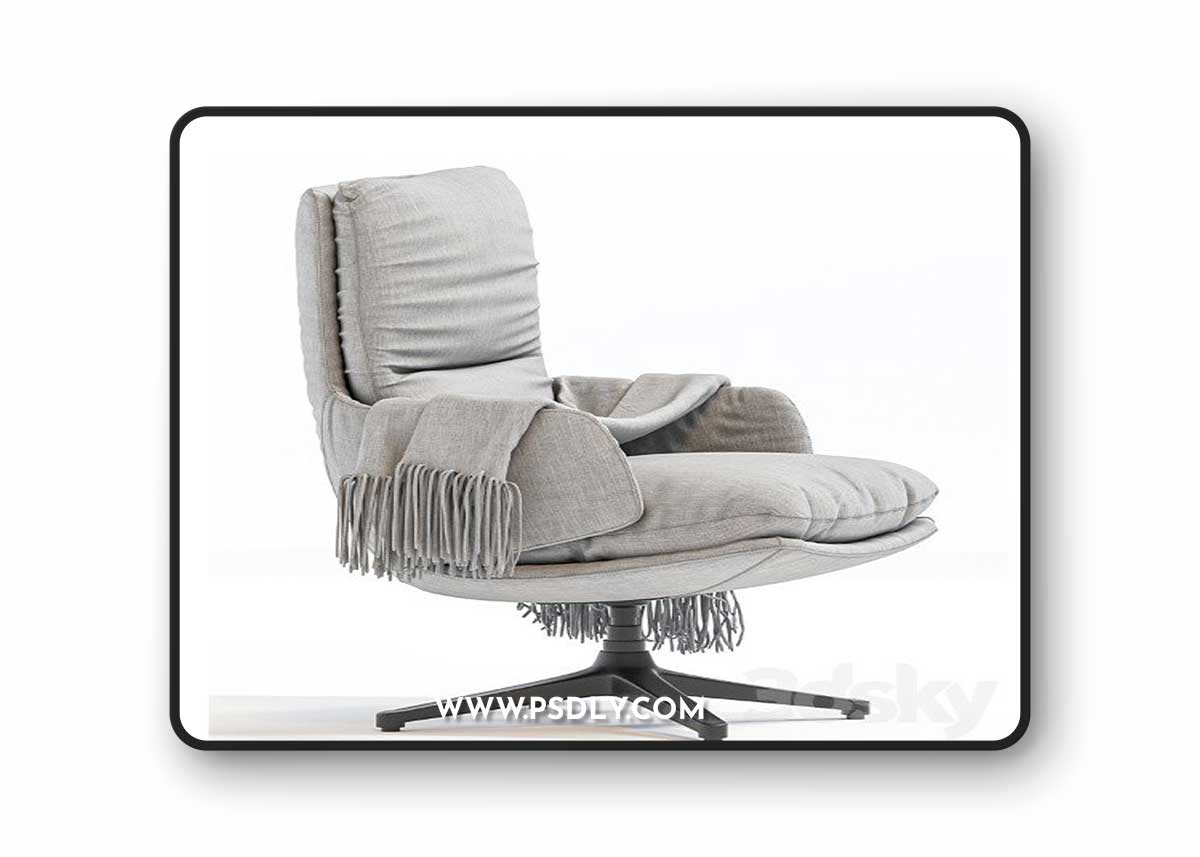 Fauteuil Bristol Velours Weimar