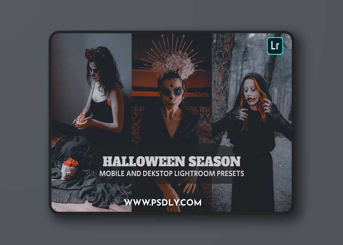 Halloween Season Lightroom Presets Dekstop Mobile YNLQN9Y