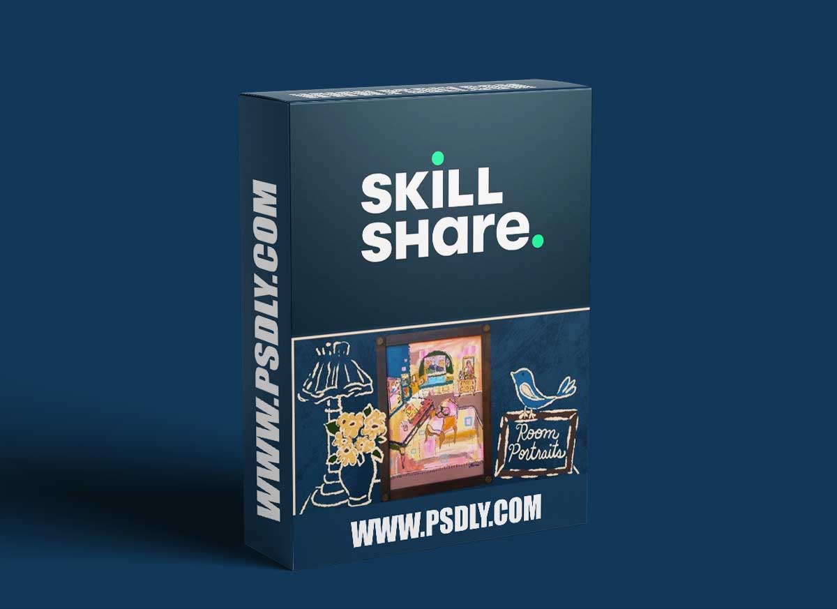 Layered Room Portraits: Develop Your Artistic Style With Naive Art