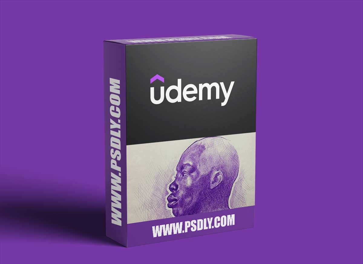 Master Pen Drawing (Portraits) by Mala Iwa Gbado