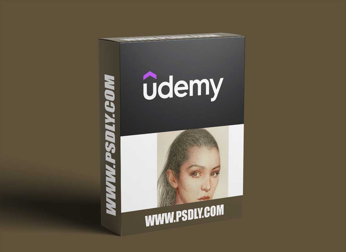 Master The Portrait Drawing Using Colour Pencils Series-1