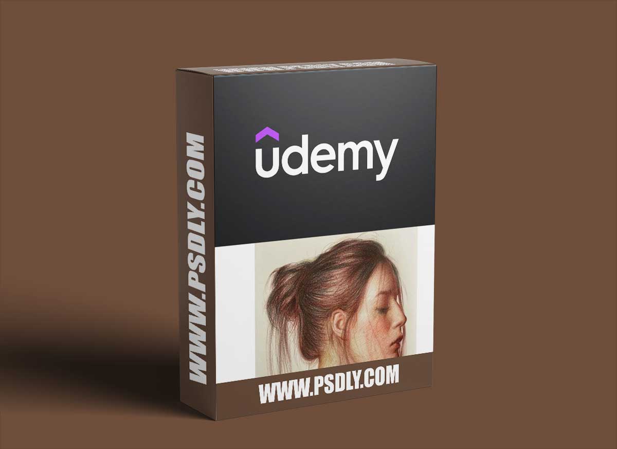 Master The Portrait Drawing Using Colour Pencils Series-2