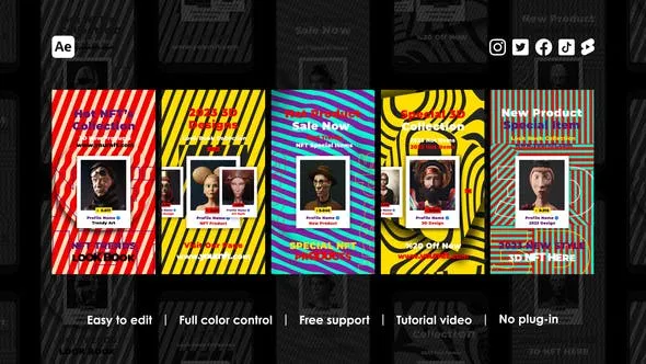 Videohive Crypto Instagram Reels 48740674