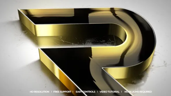 Videohive Gold Logo Reveal 48711878