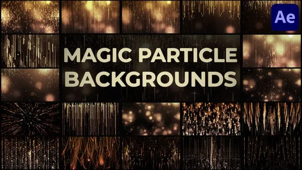 Videohive Magic Particle Backgrounds for After Effects 48565637