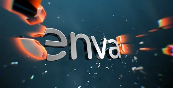 Videohive Reverse Shatter Logo Reveal 19305667