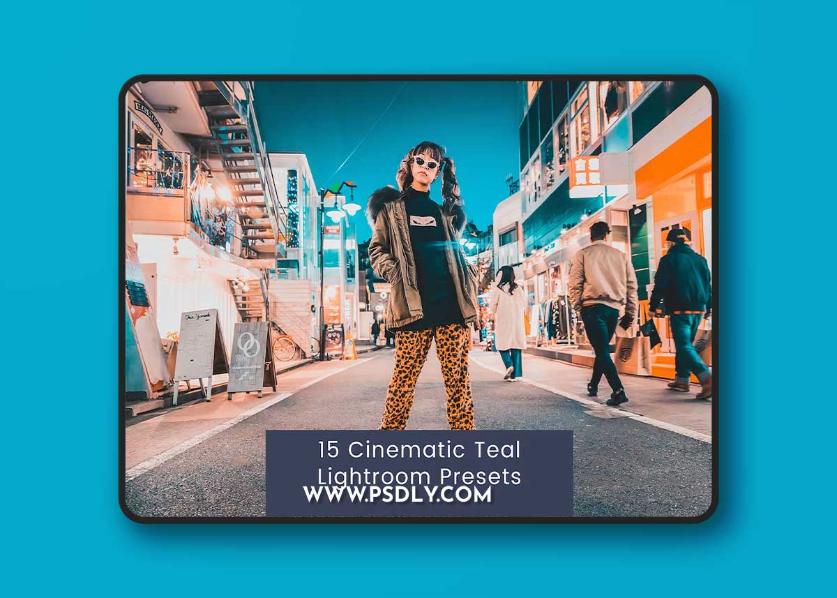 15 Cinematic Teal Lightroom Presets
