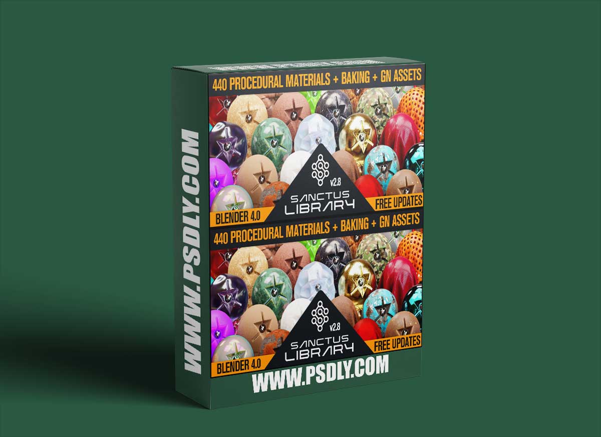 Blender Market - Sanctus Library V2.8