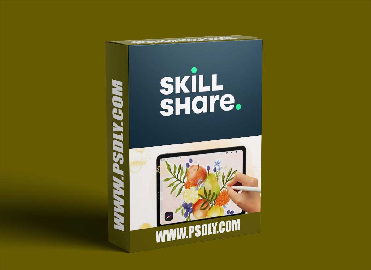 Create Stunning Fruit Art in Procreate: Digital Watercolor Techniques