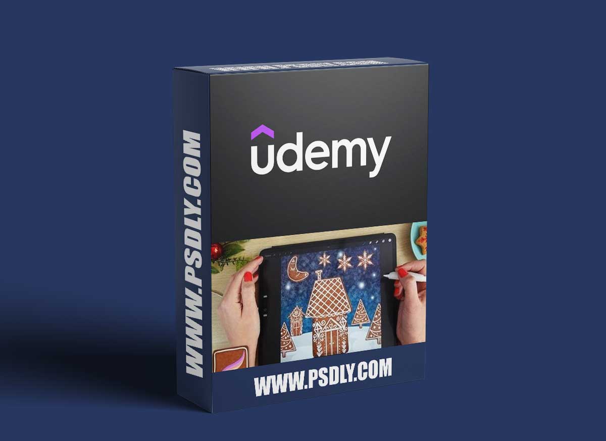 Gingerbread Painting And Brush-Making In Procreate