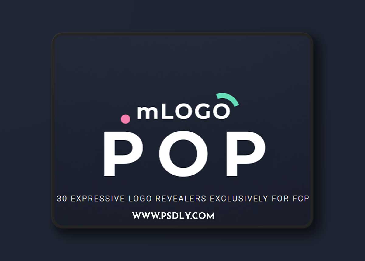 Motionvfx mLogo Pop