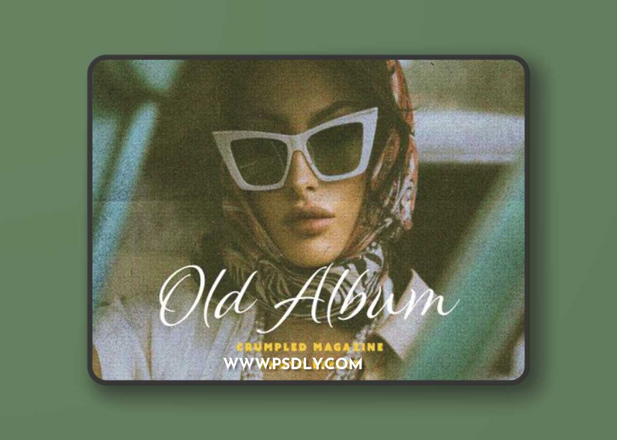 Old Album Photo Effect