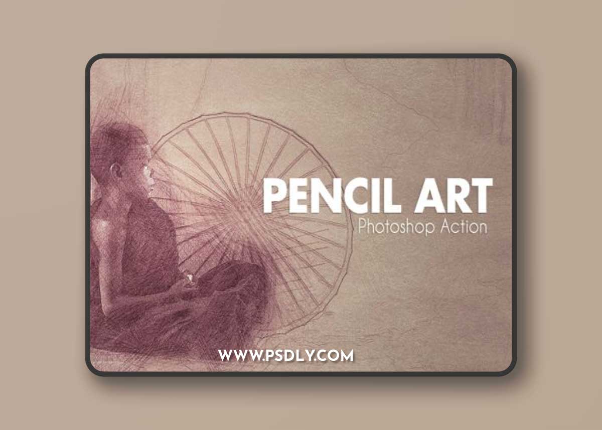 Pencil Art - Photoshop Actions
