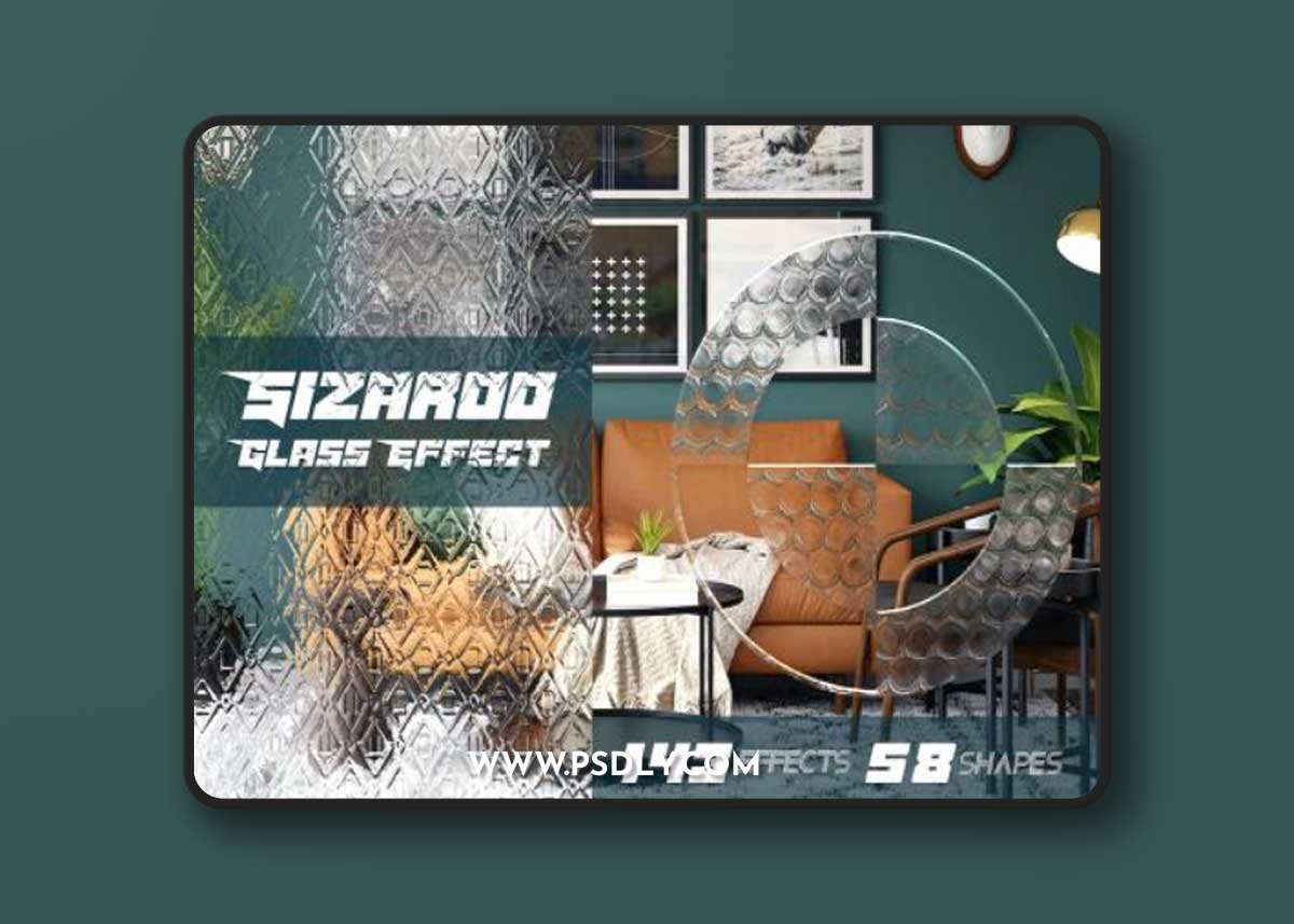 Sizaroo Glass Effect Action
